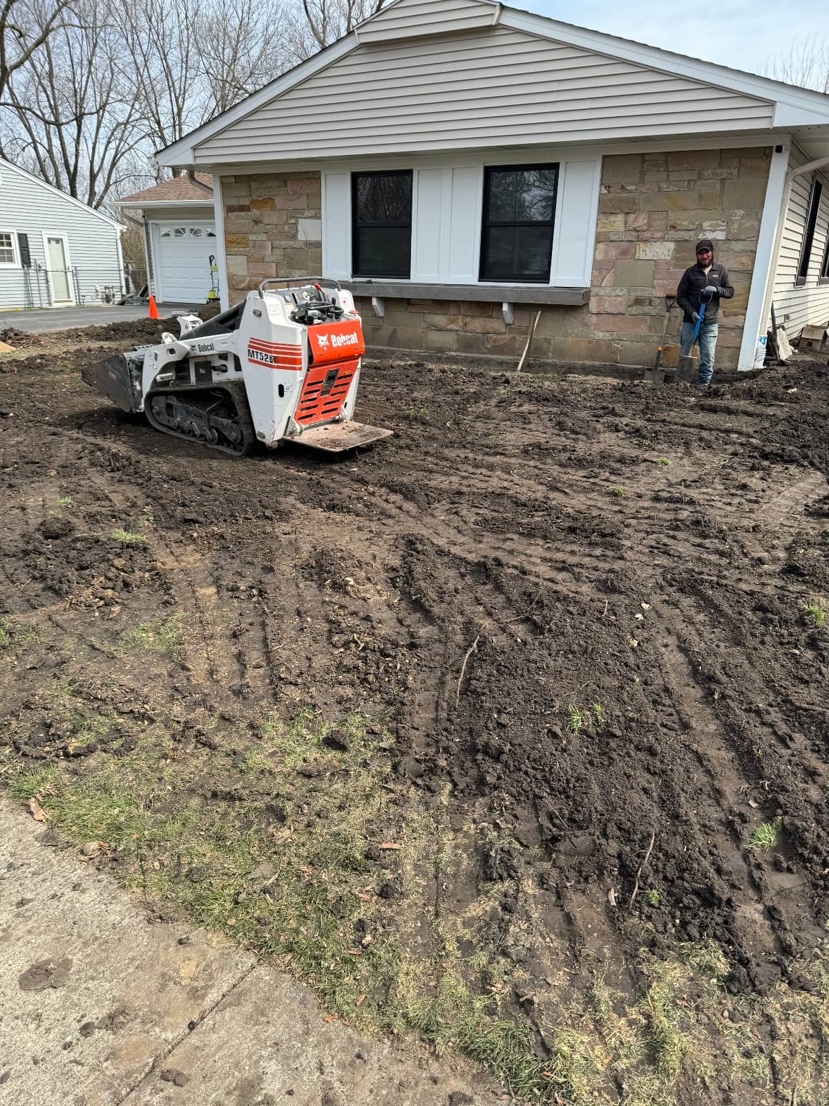 site preparatino and grading work