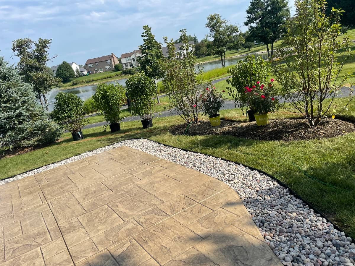 landscaping and hardscaping